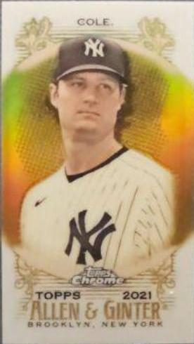 Gerrit Cole [Mini Gold Refractor] #123