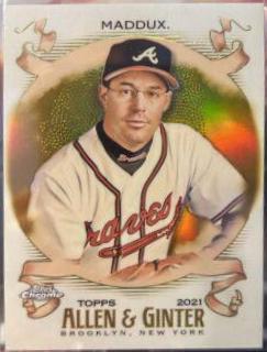 Greg Maddux [Gold Refractor] #7