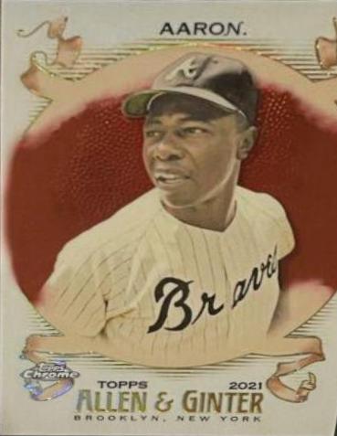 Hank Aaron [Red Refractor] #1