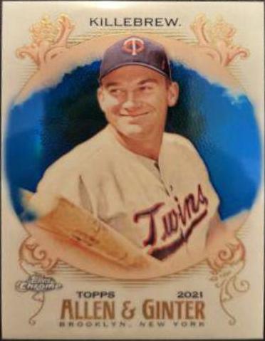 Harmon Killebrew [Blue Refractor] #139