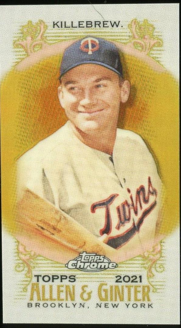 Harmon Killebrew [Mini Gold Refractor] #139