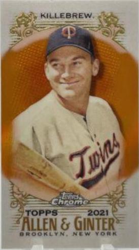 Harmon Killebrew [Mini Orange Refractor] #139