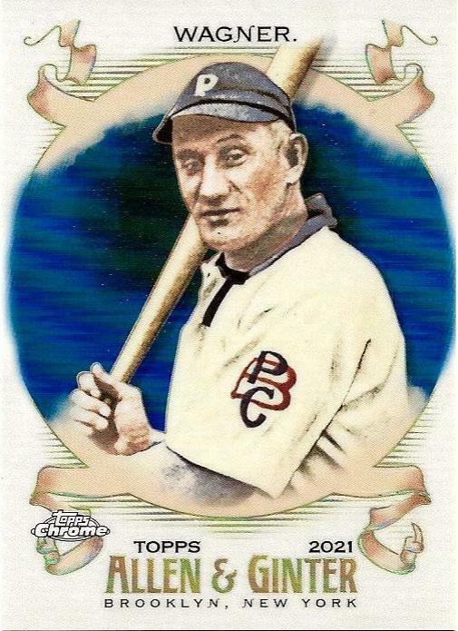 Honus Wagner [Blue Refractor] #106