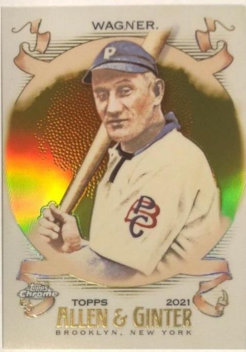 Honus Wagner [Gold Refractor] #106