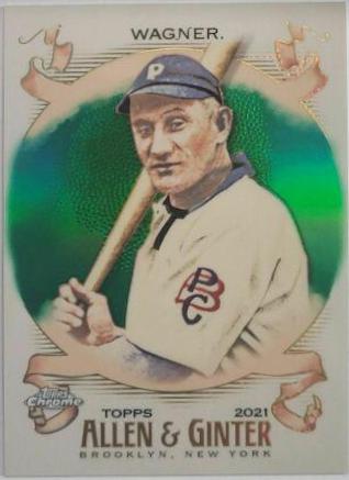 Honus Wagner [Green Refractor] #106