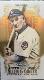 Honus Wagner [Mini Gold Refractor] #106