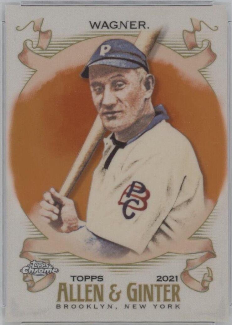 Honus Wagner [Orange Refractor] #106