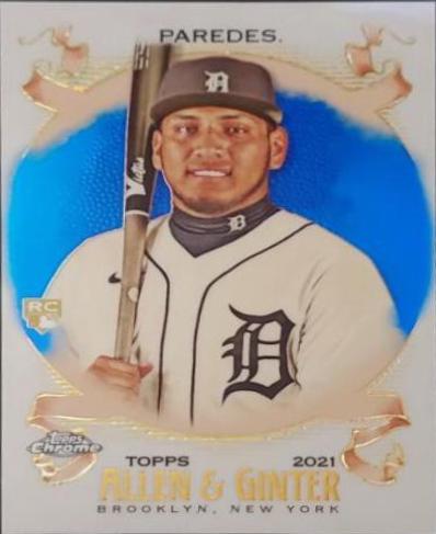 Isaac Paredes [Blue Refractor] #254