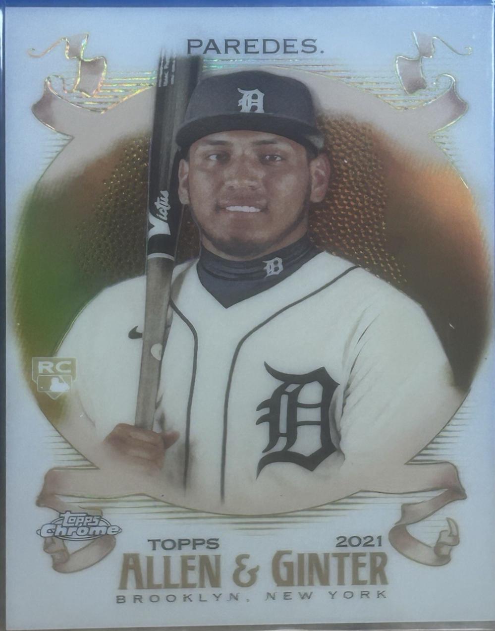 Isaac Paredes [Gold Refractor] #254