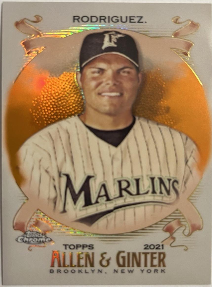 Ivan Rodriguez [Orange Refractor] #183