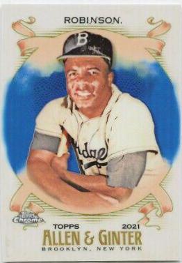 Jackie Robinson [Blue Refractor] #36