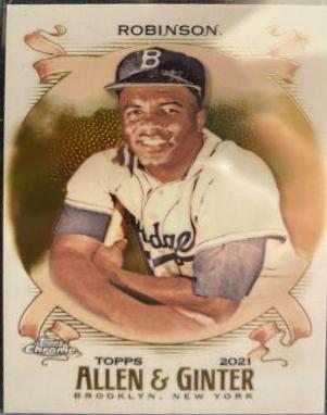 Jackie Robinson [Gold Refractor] #36