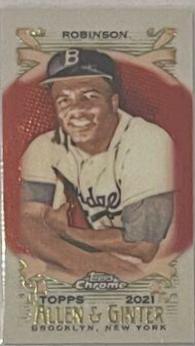 Jackie Robinson [Mini Red Refractor] #36