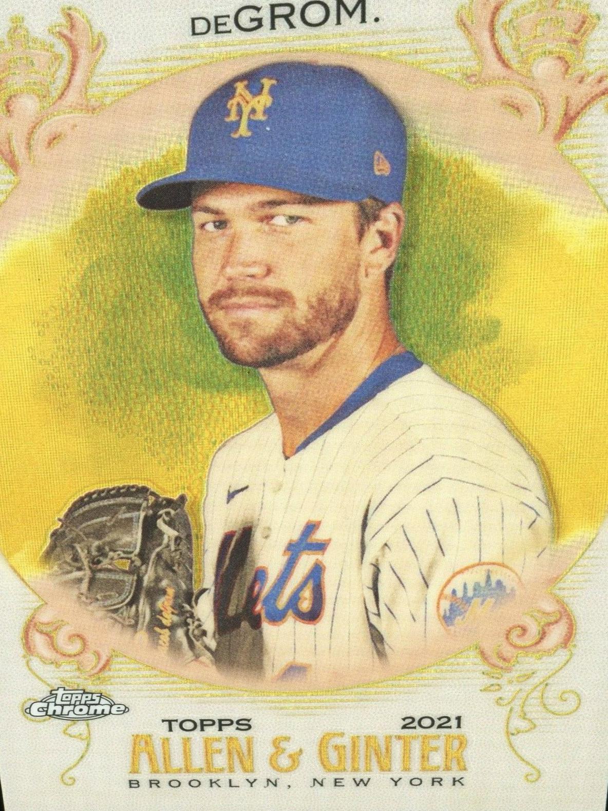 Jacob deGrom [Gold Refractor] #90