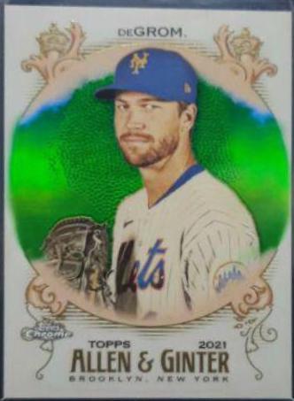 Jacob deGrom [Green Refractor] #90