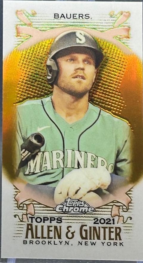 Jake Bauers [Mini Gold Refractor] #248