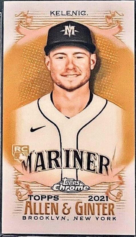 Jarred Kelenic [Mini Gold Refractor] #252
