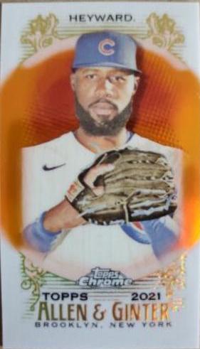 Jason Heyward [Mini Orange Refractor] #154