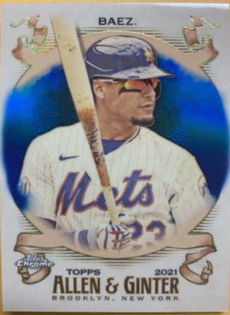 Javier Baez [Blue Refractor] #65