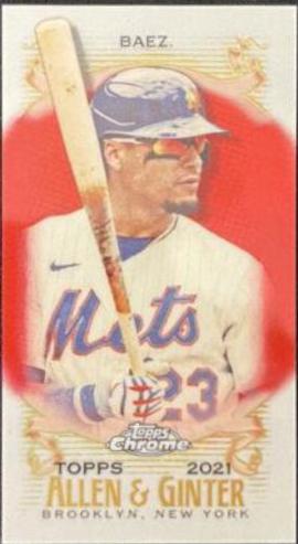 Javier Baez [Mini Red Refractor] #65