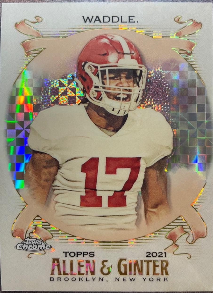 Jaylen Waddle [Xfractor] #214