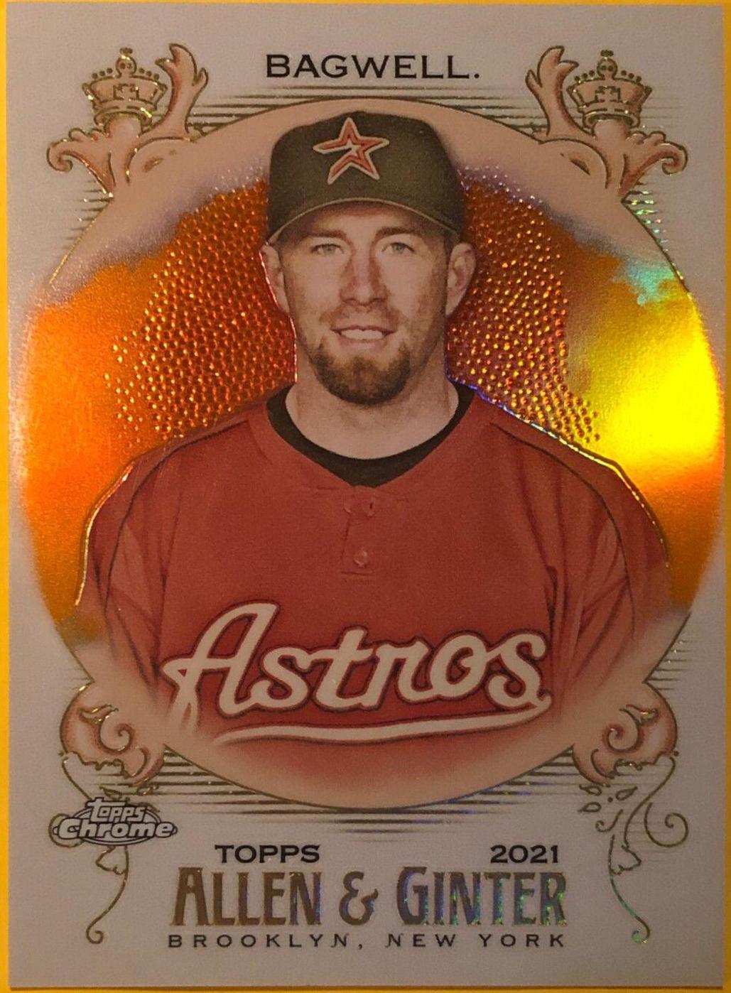 Jeff Bagwell [Orange Refractor] #20