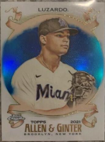Jesus Luzardo [Blue Refractor] #111