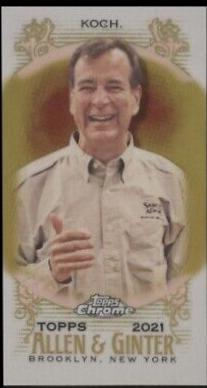 Jim Koch [Mini Gold Refractor] #233