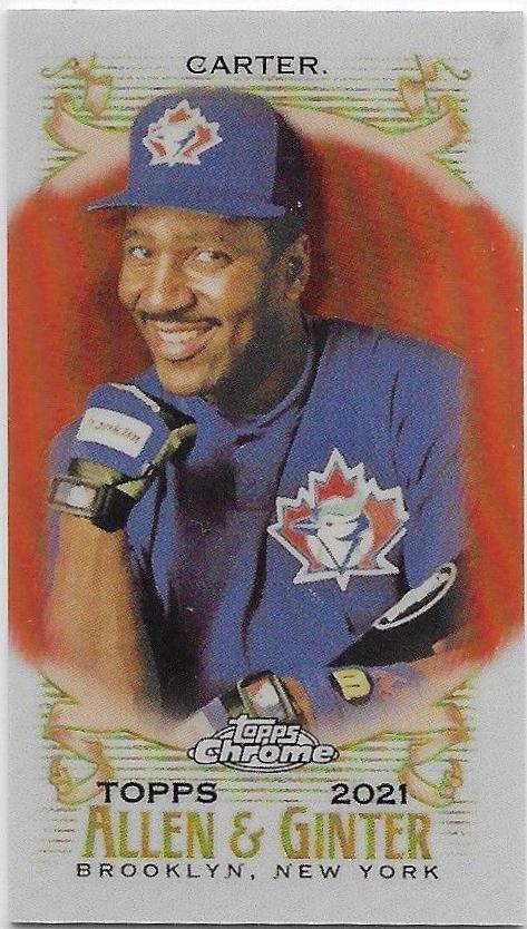 Joe Carter [Mini Orange Refractor] #17