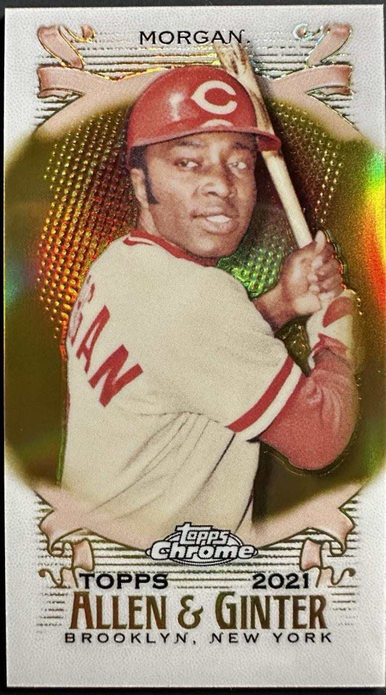 Joe Morgan [Mini Gold Refractor] #209