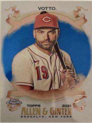 Joey Votto [Blue Refractor] #89