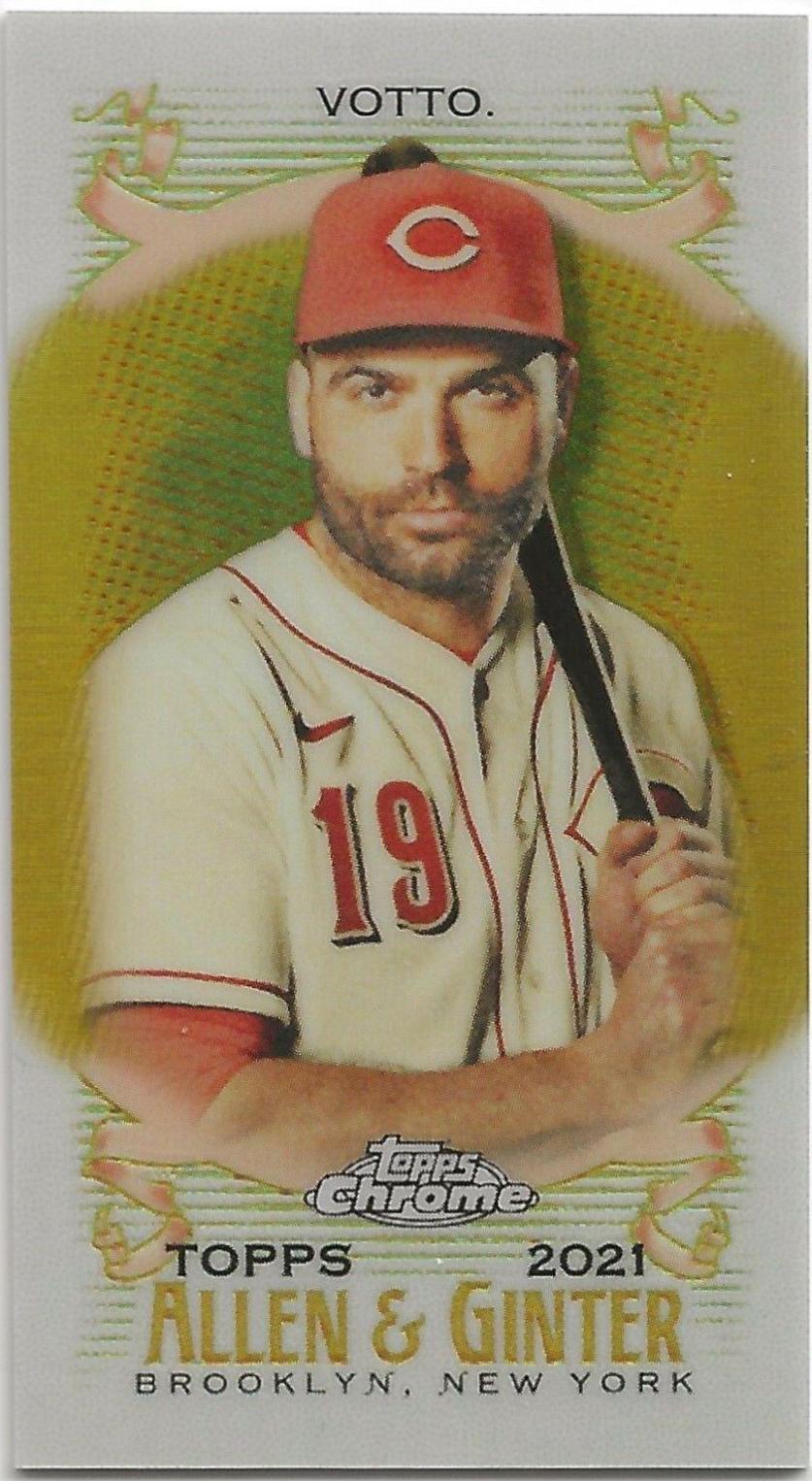 Joey Votto [Mini Gold Refractor] #89