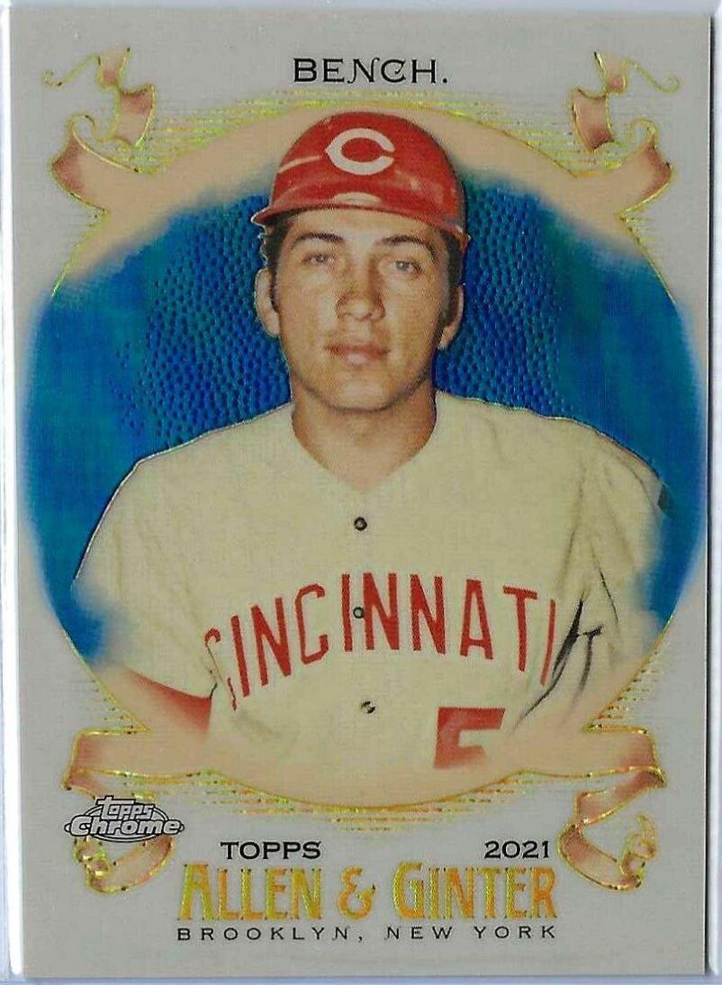 Johnny Bench [Blue Refractor] #73