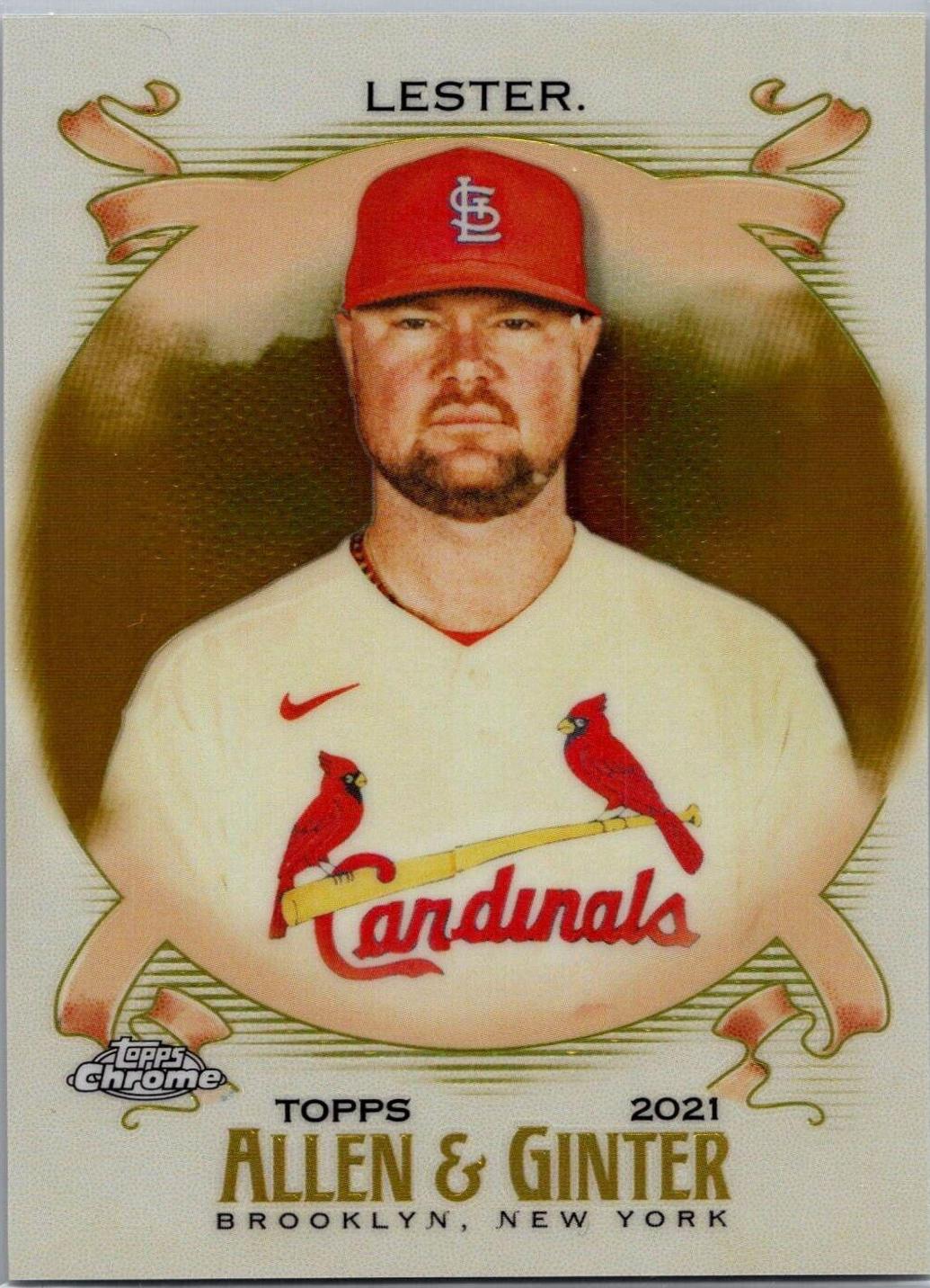 Jon Lester [Gold Refractor] #181