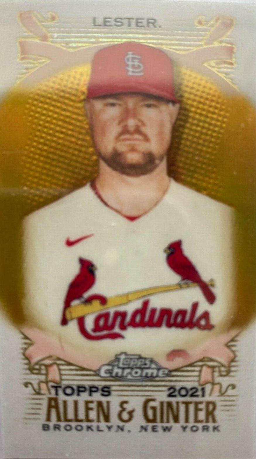 Jon Lester [Mini Gold Refractor] #181
