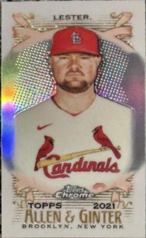 Jon Lester [Mini Orange Refractor] #181