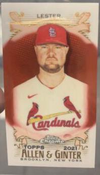 Jon Lester [Mini Red Refractor] #181