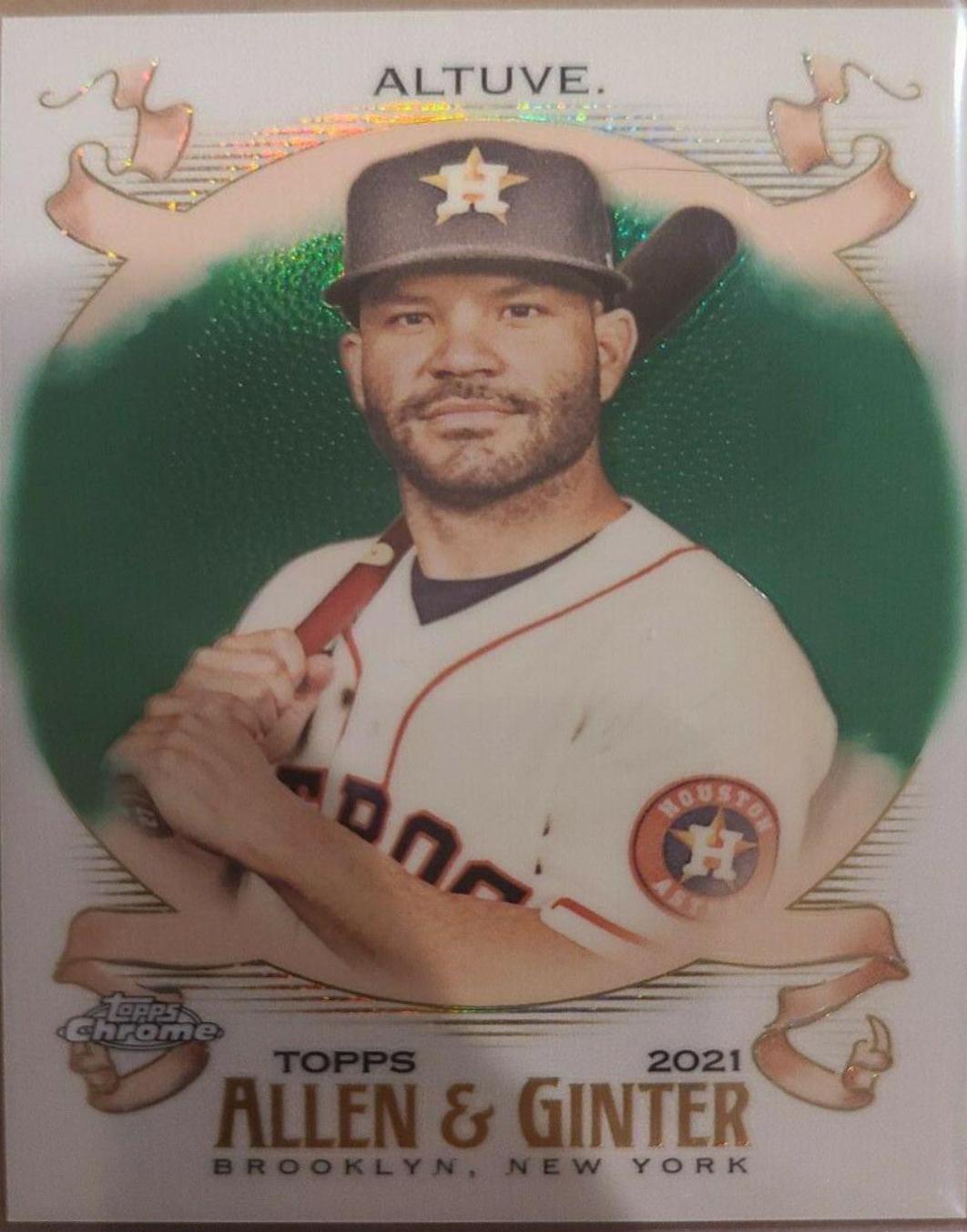 Jose Altuve [Green Refractor] #16