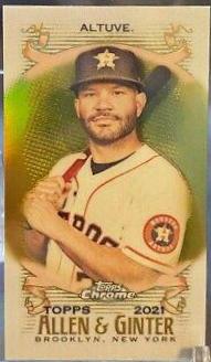 Jose Altuve [Mini Gold Refractor] #16