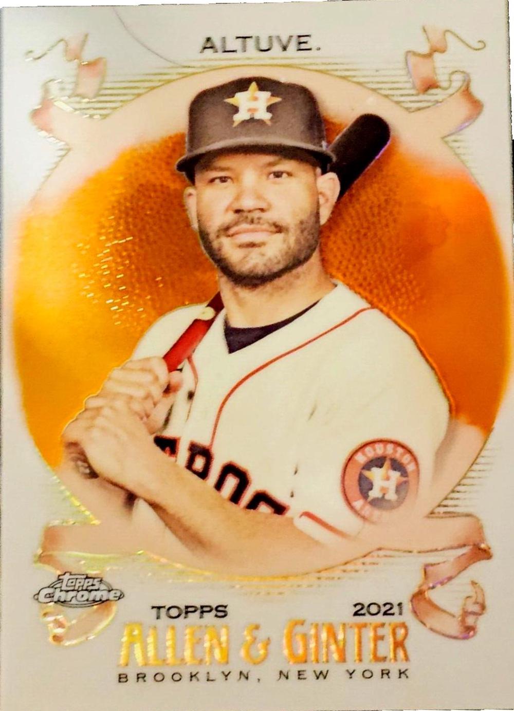 Jose Altuve [Orange Refractor] #16