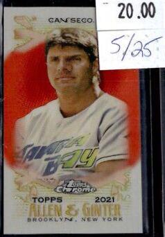 Jose Canseco [Orange Refractor] #64