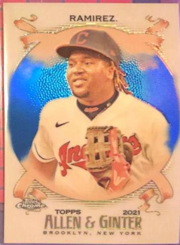 Jose Ramirez [Blue Refractor] #77