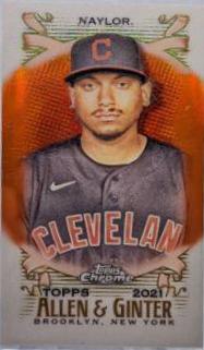 Josh Naylor [Mini Orange Refractor] #190