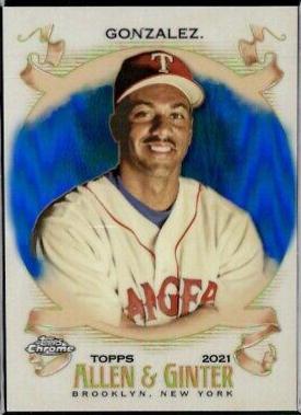 Juan Gonzalez [Blue Refractor] #162