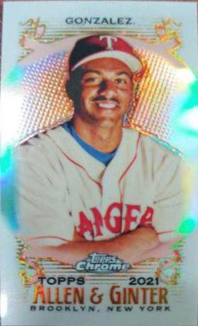 Juan Gonzalez [Mini] #162