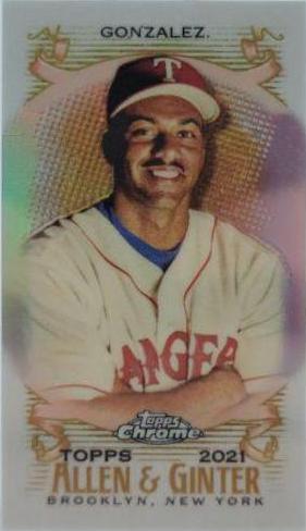 Juan Gonzalez [Refractor] #162