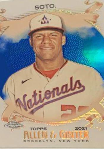 Juan Soto [Blue Refractor] #74