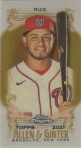 Keibert Ruiz [Mini Gold Refractor] #141