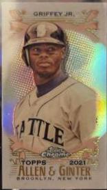 Ken Griffey Jr. [Mini Orange Refractor] #51