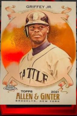Ken Griffey Jr. [Orange Refractor] #51
